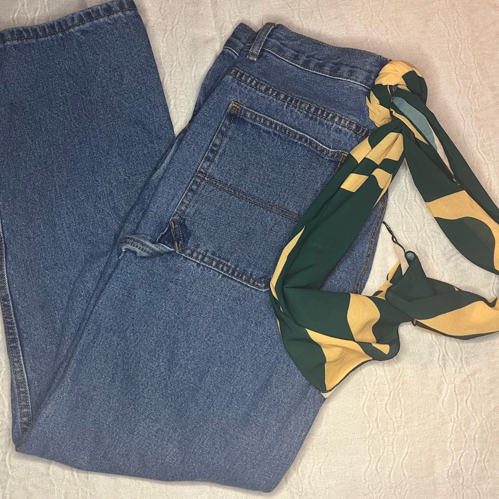 Stylish Blue Flare Jeans